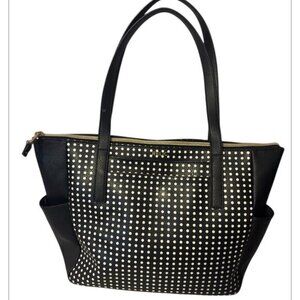 Relic Make Today Great Black & White Polka Dot Shoulder Tote Handbag